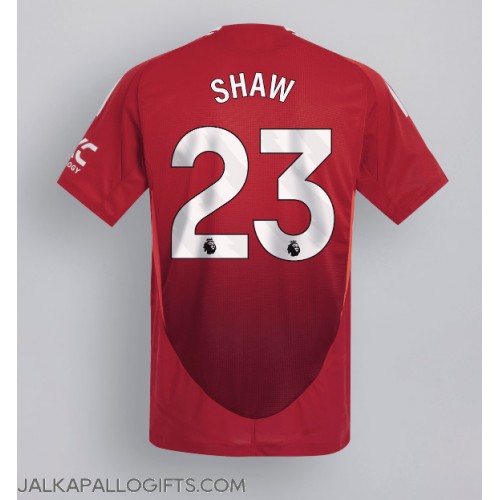 Manchester United Luke Shaw #23 Kotipaita 2024-25 Lyhythihainen